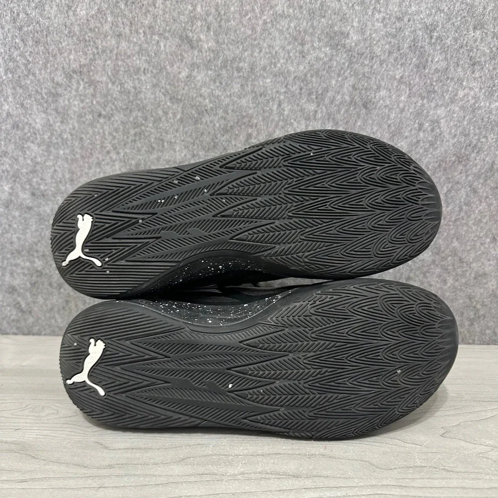 Puma‎ MB.02 Oreo Basketball Shoes Mens 10.5 Black White 379420-01 LaMelo Ball